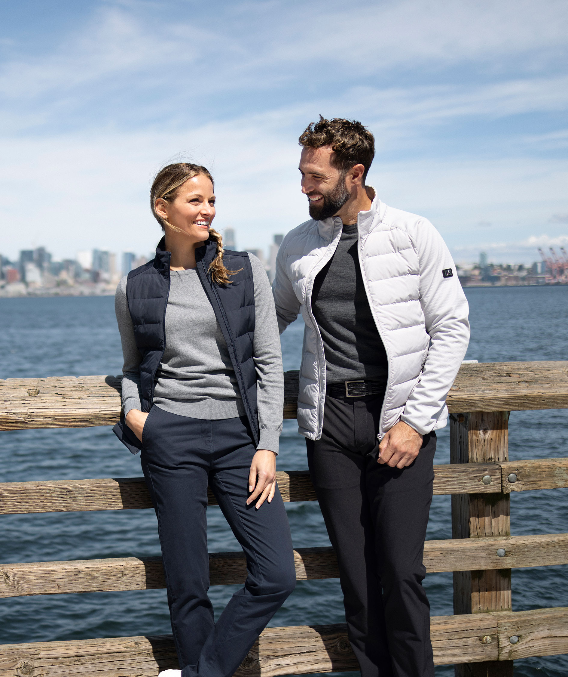 Cutter & Buck Oak Harbor jakke, Silver