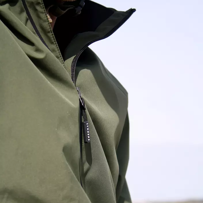 Lyngsøe rain jacket, Green, large image number 3