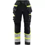 Blåkläder dame håndværkerbukser, Sort/Hi-Vis Gul Blåkläder dame håndværkerbukser
