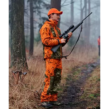 Seeland Vantage jakt bukse, InVis green/InVis orange blaze