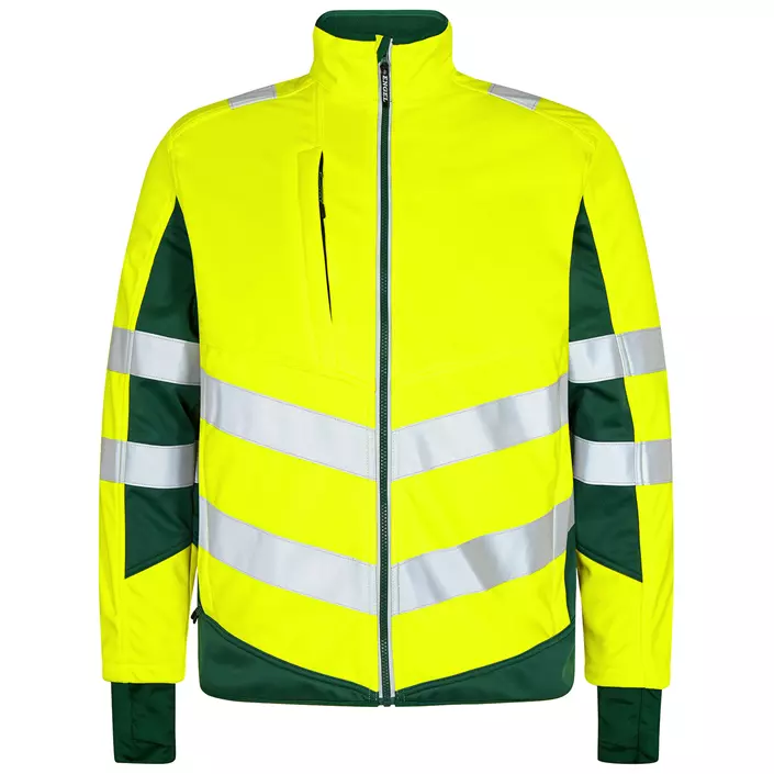Engel Safety softshell jacket, Hi-vis yellow/Green, large image number 0