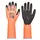 Portwest A631 skärskyddshandskar Cut D, Orange/Svart, Orange/Svart, swatch