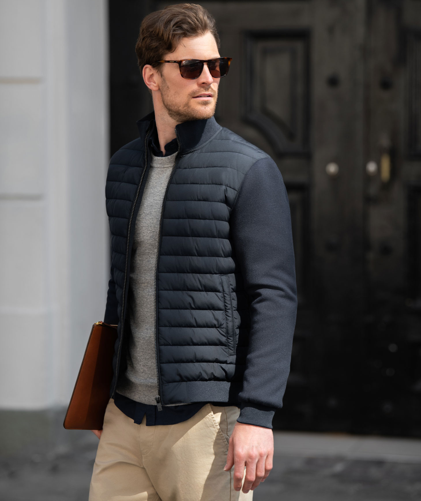 Nimbus Crescent Hybridjacke, Navy, large image number 8