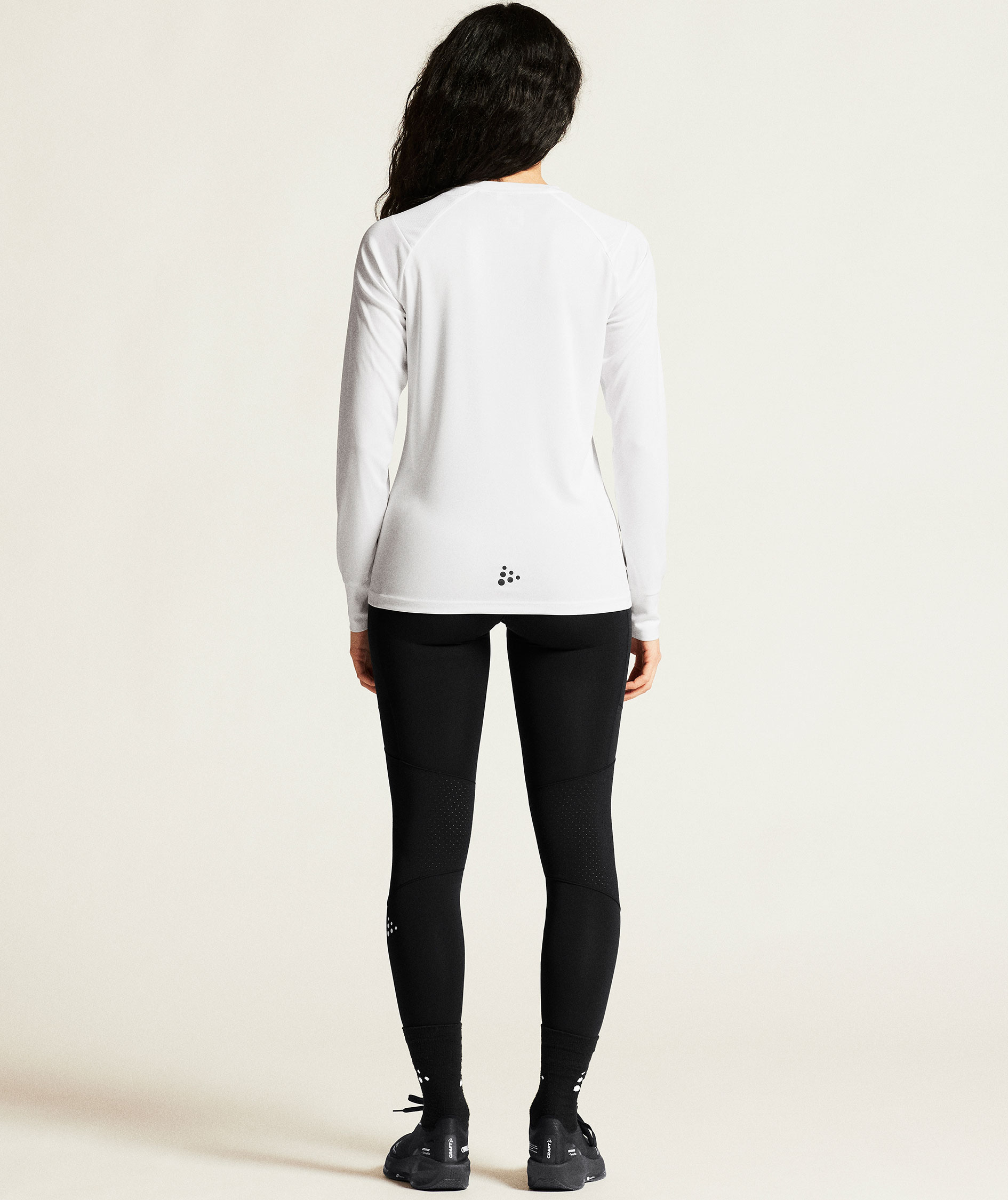 Craft Rush 2.0 women's long-sleeved T-shirt, White, large image number 7