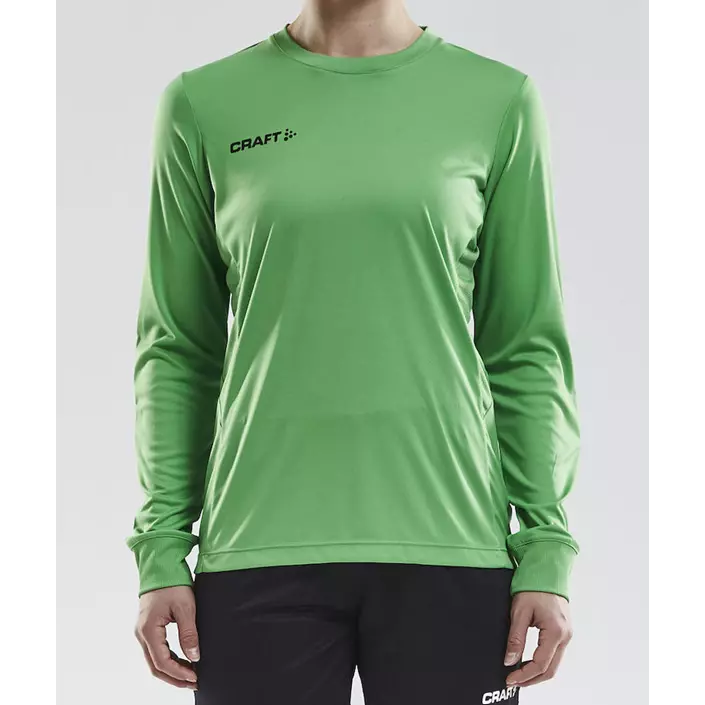 Craft Squad long sleeve women's goalkeeper jersey, Craft green, large image number 1
