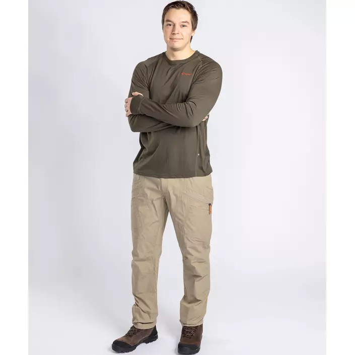 Pinewood Lappland Expert bukser, Light Khaki, Light Khaki, large image number 9