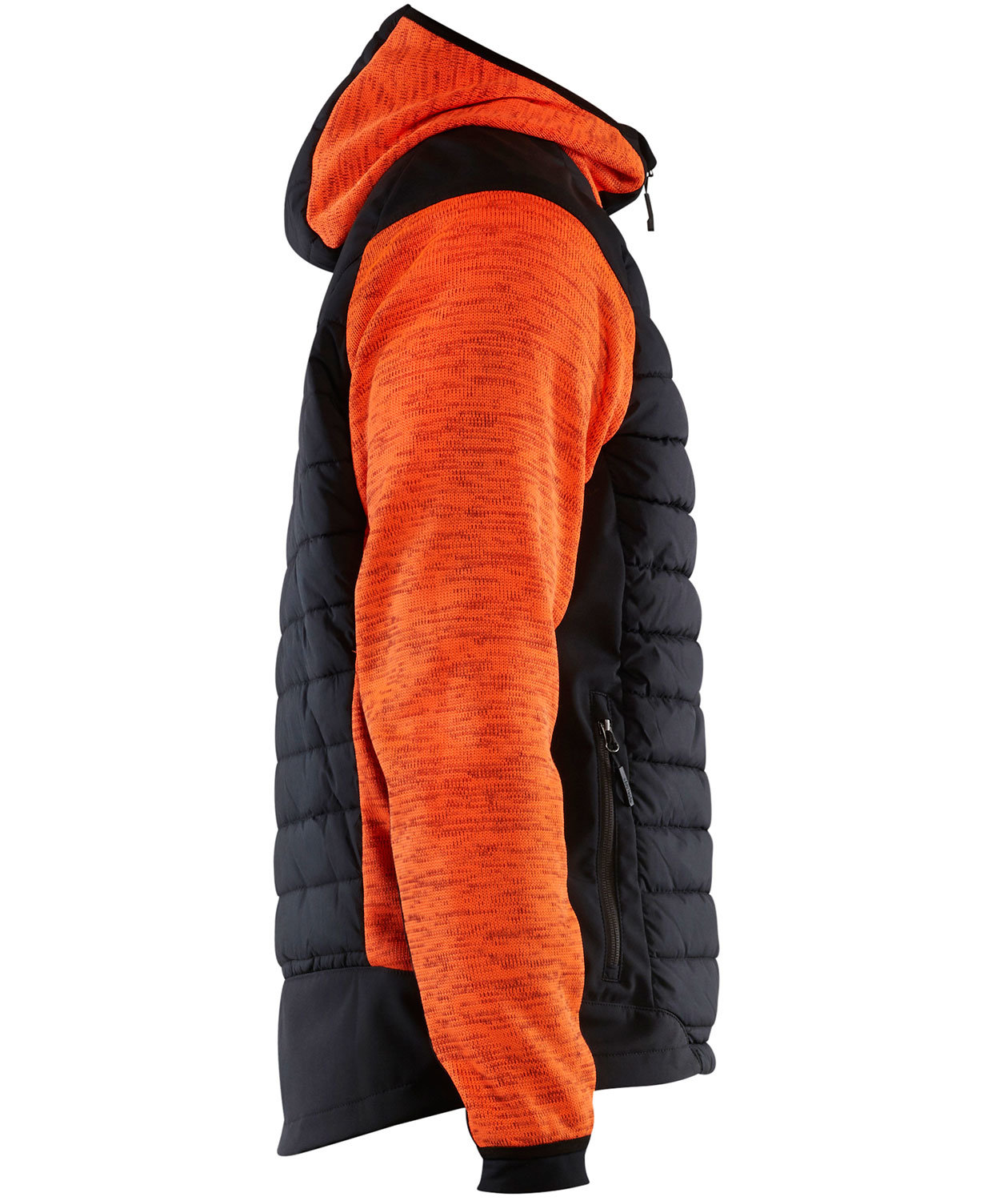 Bl&aring;kl&auml;der hybrid jacket, Hi-Vis Orange/Black, large image number 3