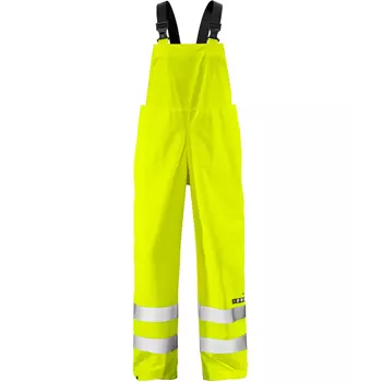 Fristads Flame rain trousers 2047, Hi-Vis Yellow