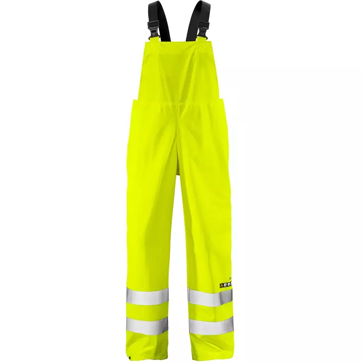 Fristads Flame rain trousers 2047, Hi-Vis Yellow, large image number 0