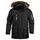 Clique Malamute winter jacket, Black, Black, swatch