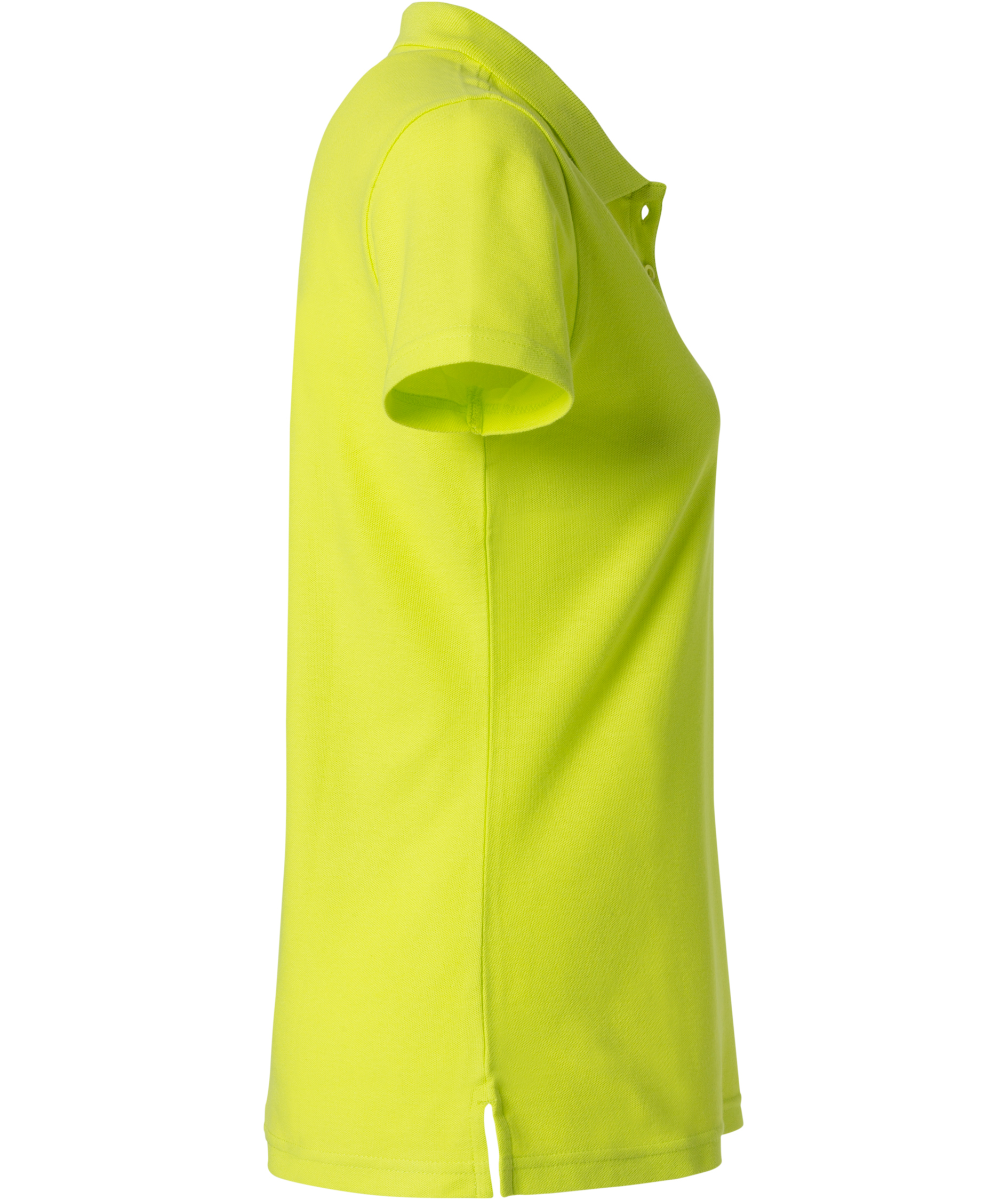 Clique women's polo shirt, Visibility Green, large image number 2