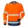 Fristads langærmet T-shirt 7724 THV, Hi-vis Orange/Marine, Hi-vis Orange/Marine, swatch