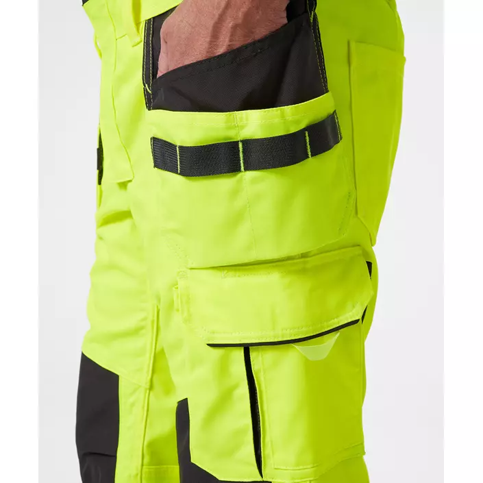 Helly Hansen Alna 2.0 bib and brace, Hi-vis yellow/charcoal, large image number 8