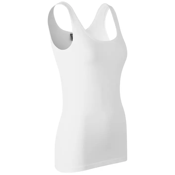 ID Stretch women's singlet, White, large image number 2