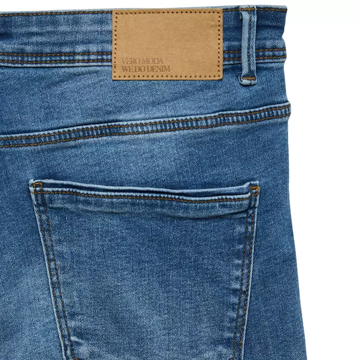 Vero Moda VMTANYA Skinny Fit Jeans, Medium Blue Denim, large image number 4