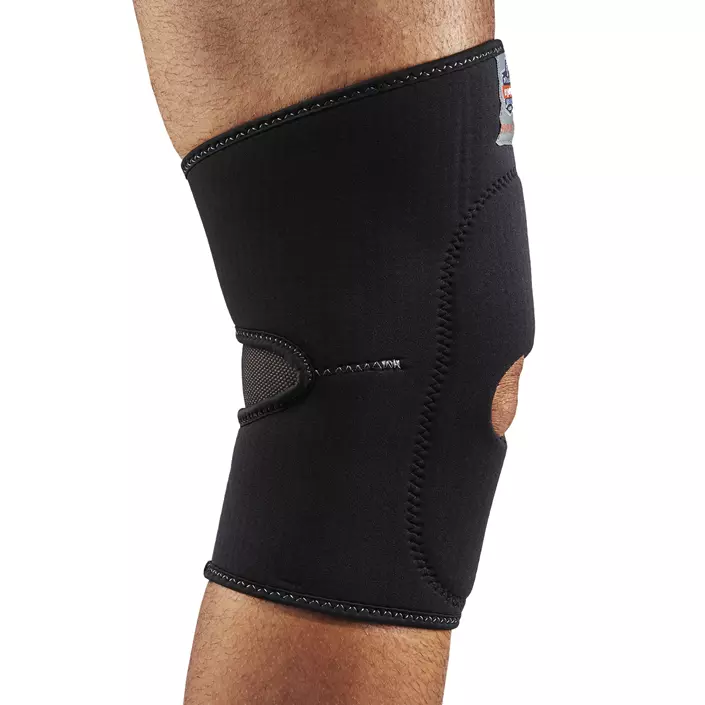 Ergodyne ProFlex 615 neoprene compression knee sleeve, Black, large image number 2