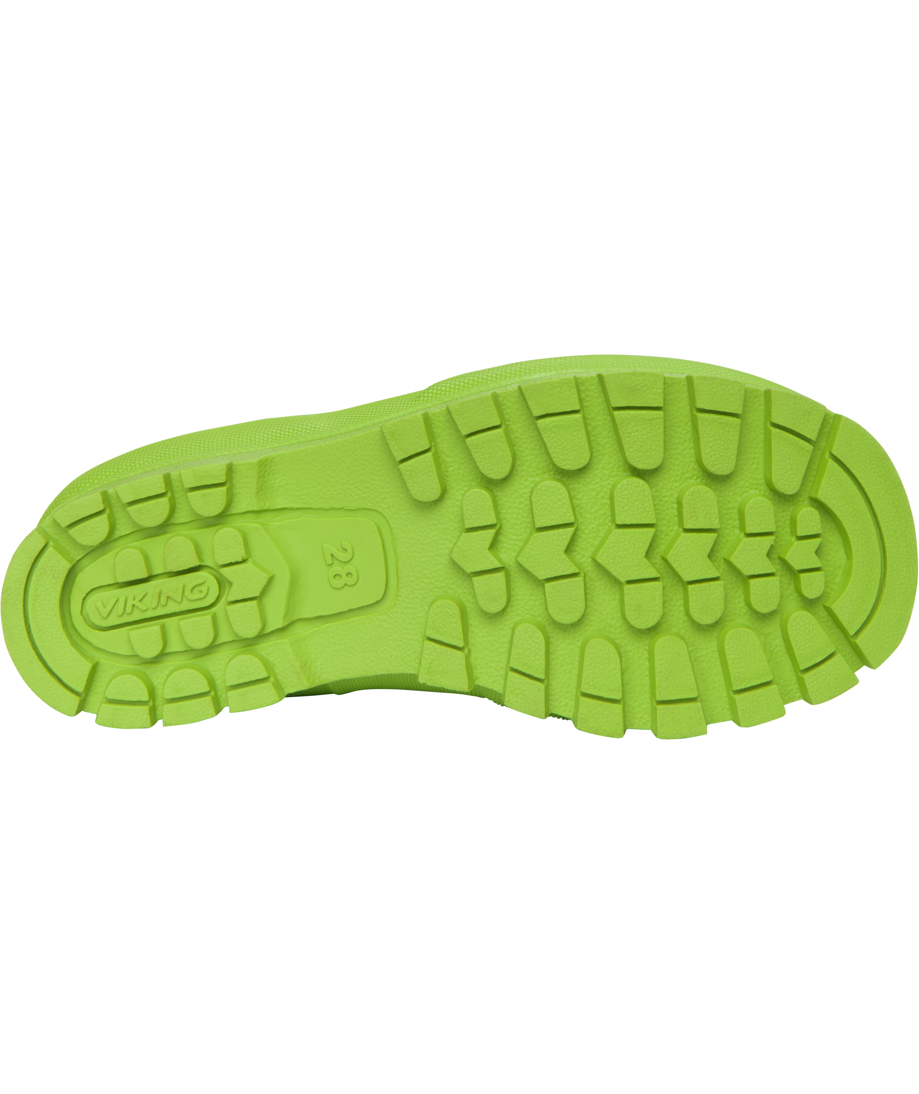 Viking Jolly Print gummist&ouml;vlar till barn, Bottlegreen/multi, large image number 1