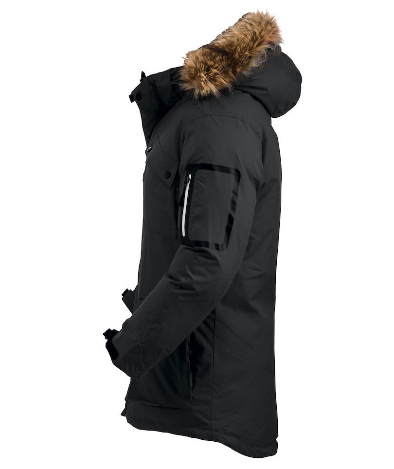 Clique Malamute winter jacket, Black, Black, large image number 2