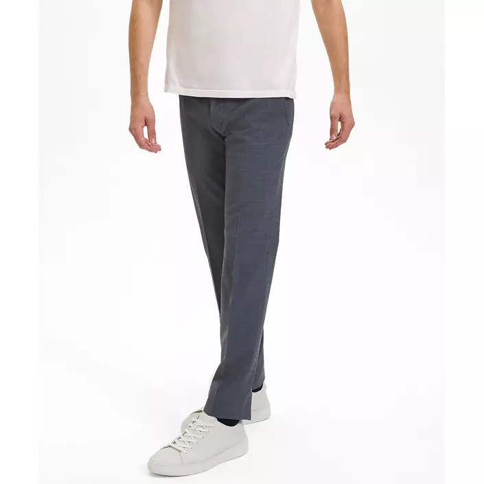 Sunwill Weft Stretch Fitted wool trousers, Middlegrey, large image number 1