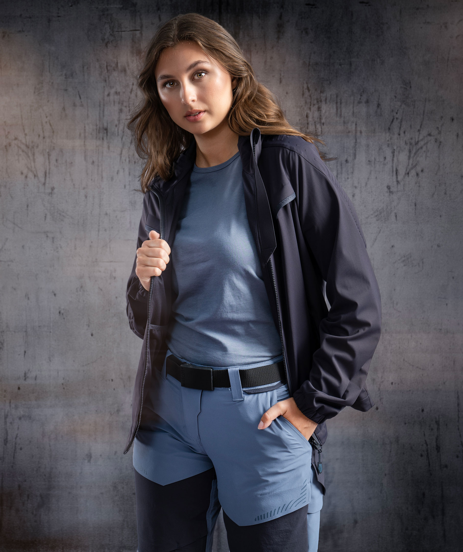 Mascot Customized women's jacket, Dark Marine Blue