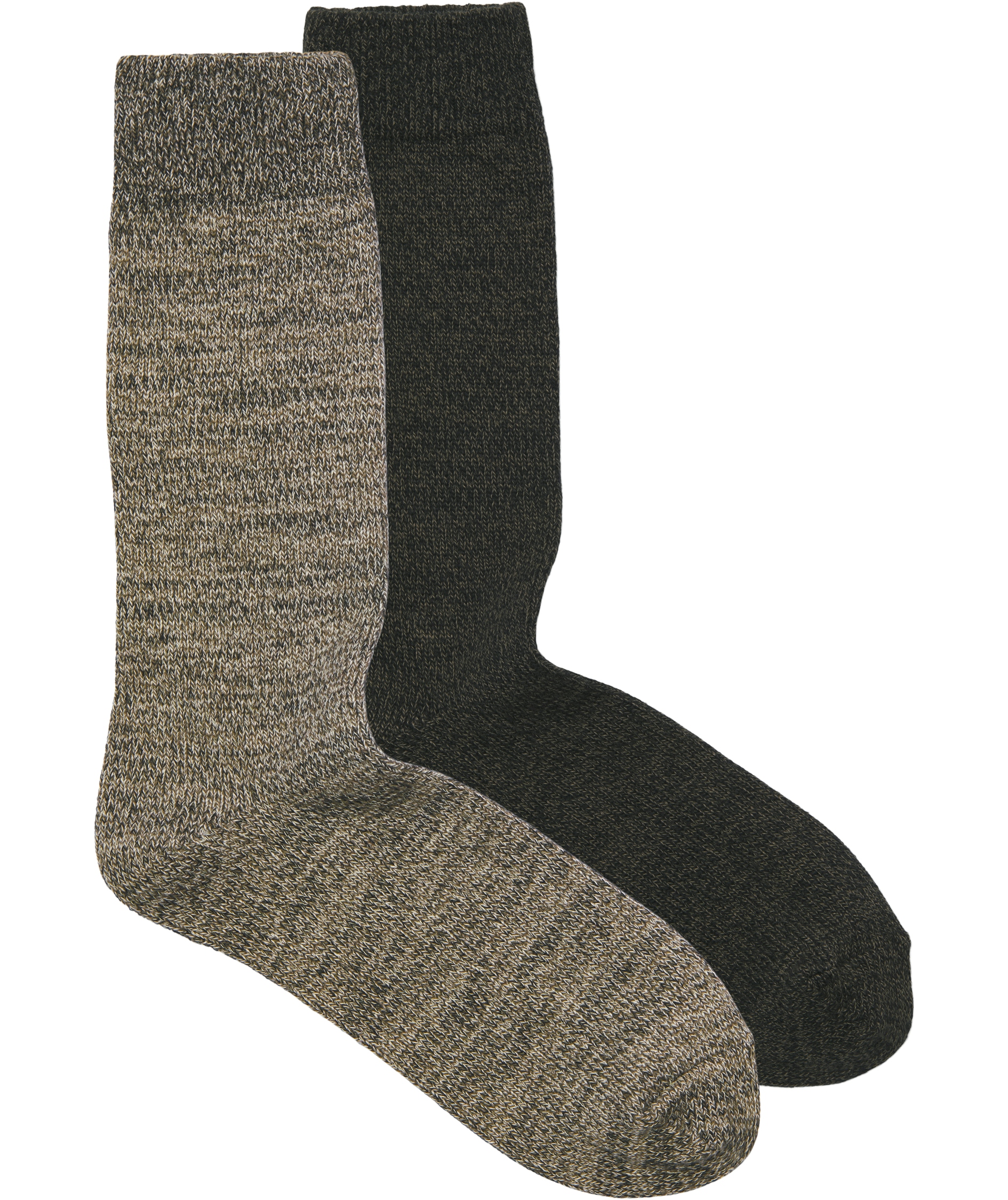 Jack & Jones JACJEFREY 2-pack winter socks, Cloud Cream Brindle