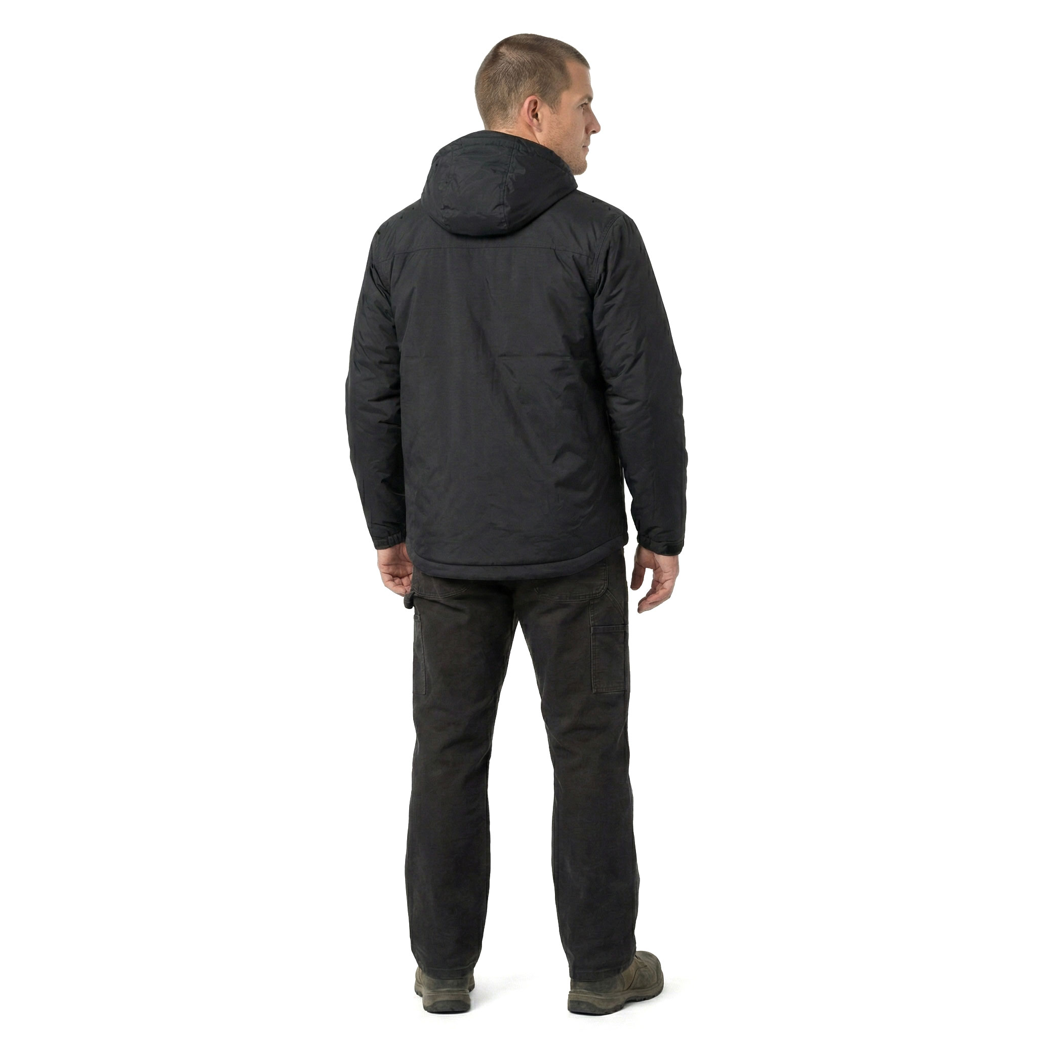 Carhartt Rugged Flex vinterjakke, Black, large image number 3