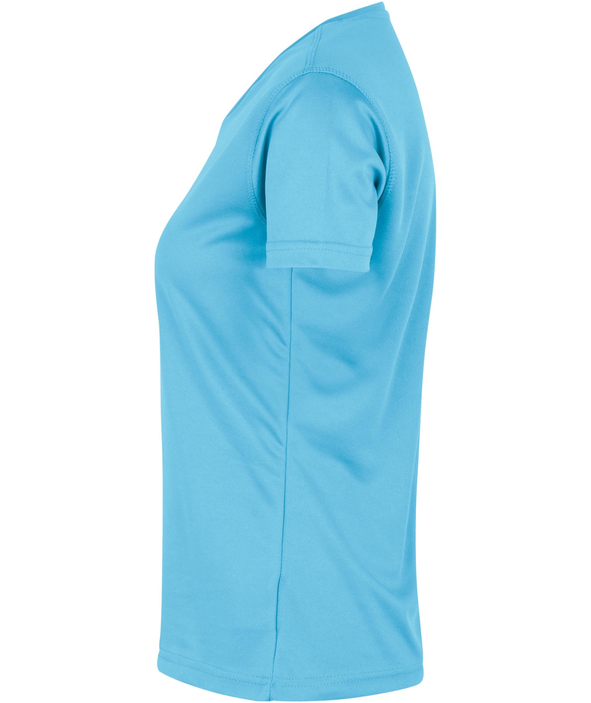 ID Yes Active women's T-shirt, Cyan, large image number 3