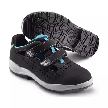 2nd quality product Elten Impulse Lady Aqua Easy safety sandals S1P, Black