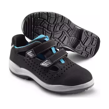 2nd quality product Elten Impulse Lady Aqua Easy safety sandals S1P, Black
