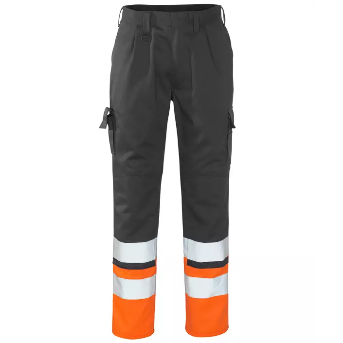 Mascot Safe Compete Patos work trousers, Anthracite/Hi-vis orange, large image number 0