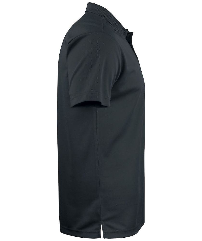 Clique Basic Active  polo T-skjorte, Svart, large image number 2