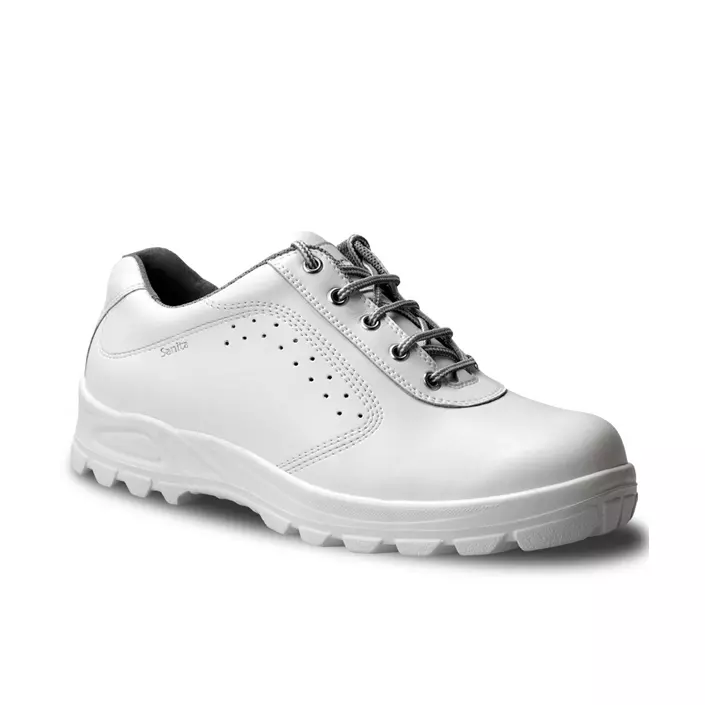 Sanita San Food work shoes O2, White, large image number 0