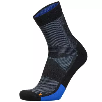 Bjerregaard Fresh sokker/sokker, Svart/Blå