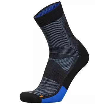 Bjerregaard Fresh sokker/sokker, Svart/Blå