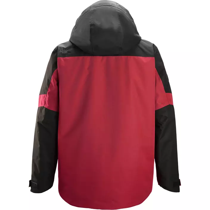 Snickers AllroundWork vinterjacka, Chili Red/Black, large image number 1
