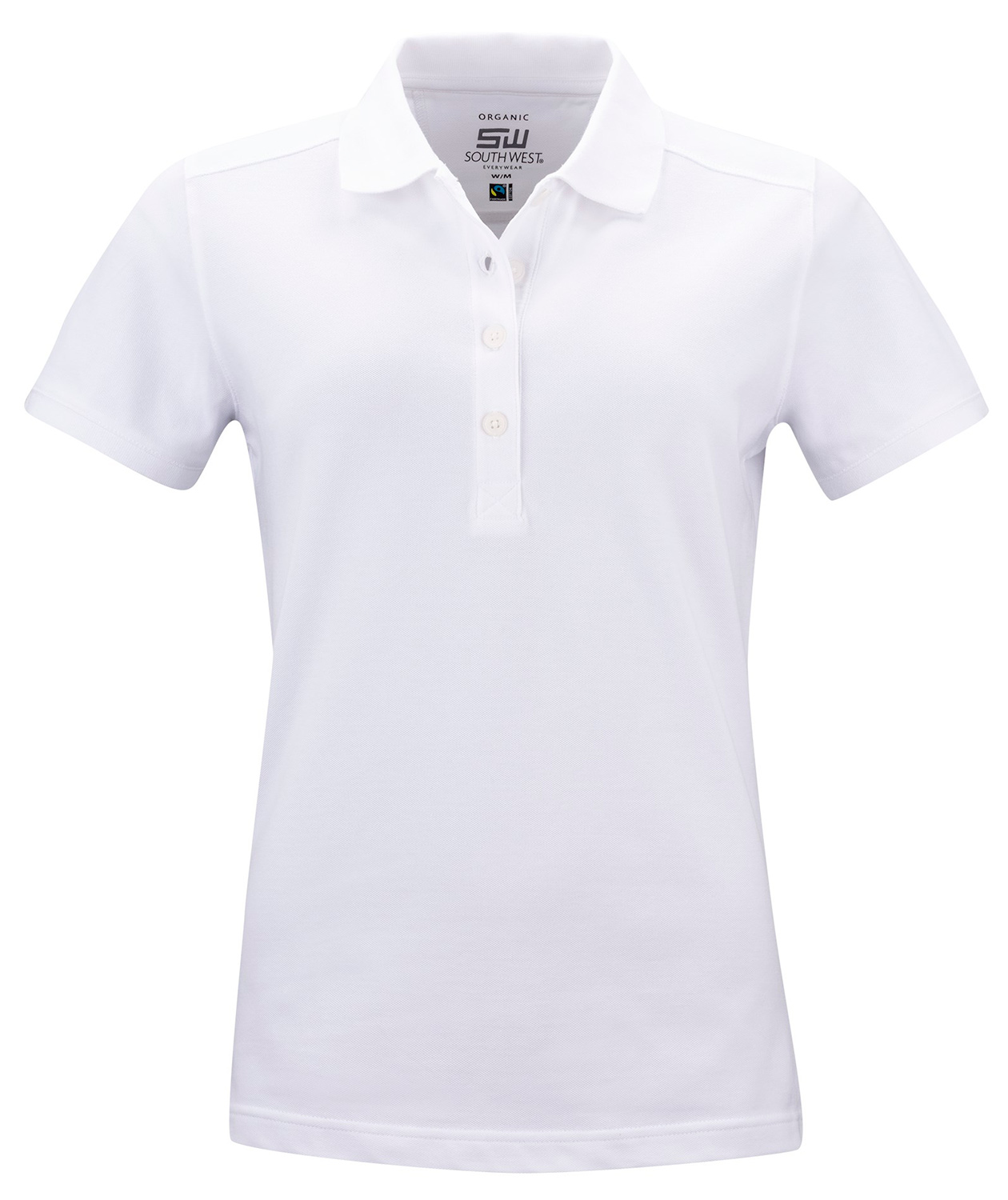 South West Magda women's poloshirt, White, White, swatch