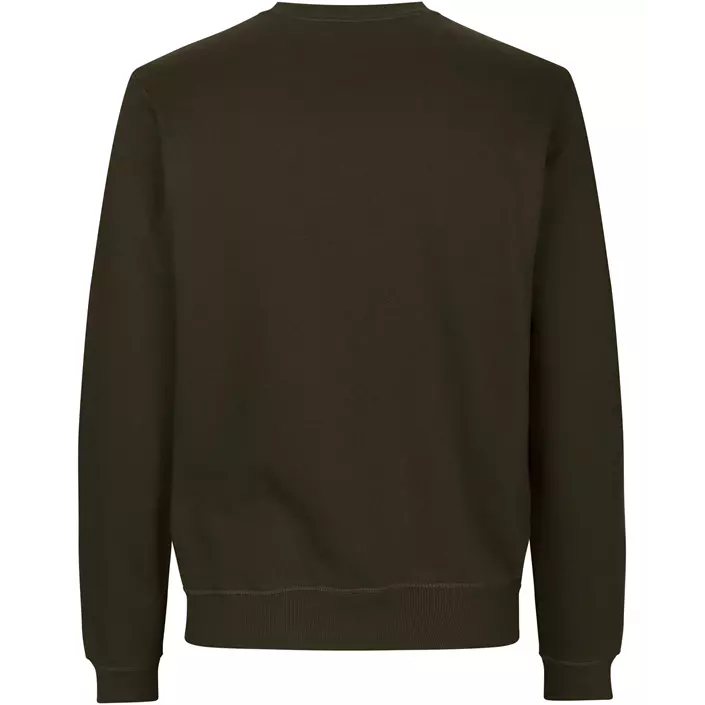 ID organic sweatshirt, Olive Green, large image number 1