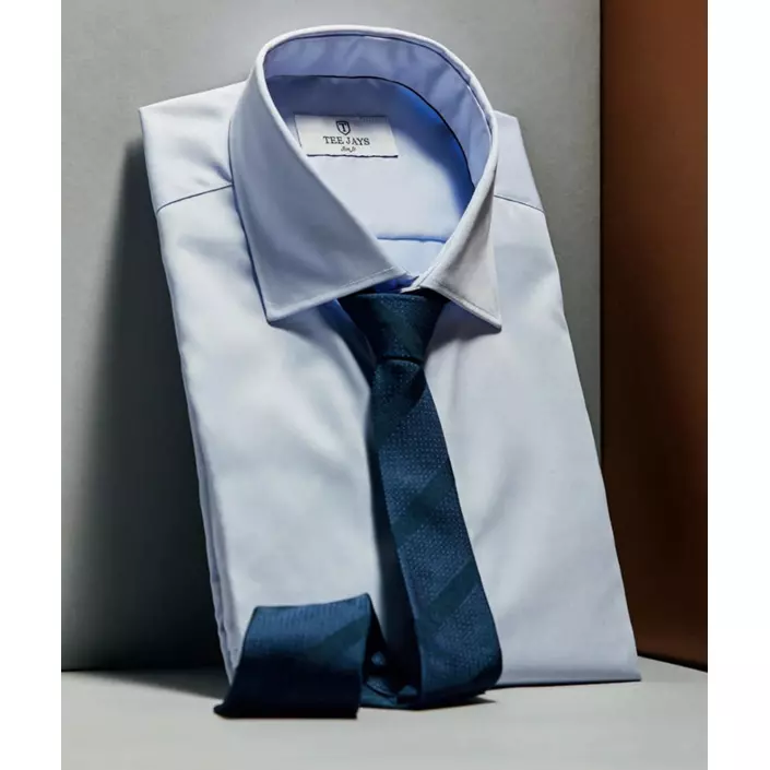 Tee Jays Luxury Slim fit skjorte, Lyseblå/blå, large image number 1
