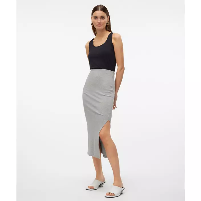 Vero Moda VMLULU lång linne dam, Black, large image number 5