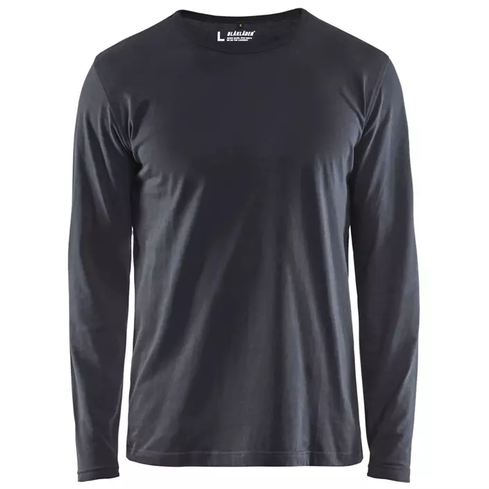 Blåkläder langærmet T-shirt, Dark Grey, large image number 0