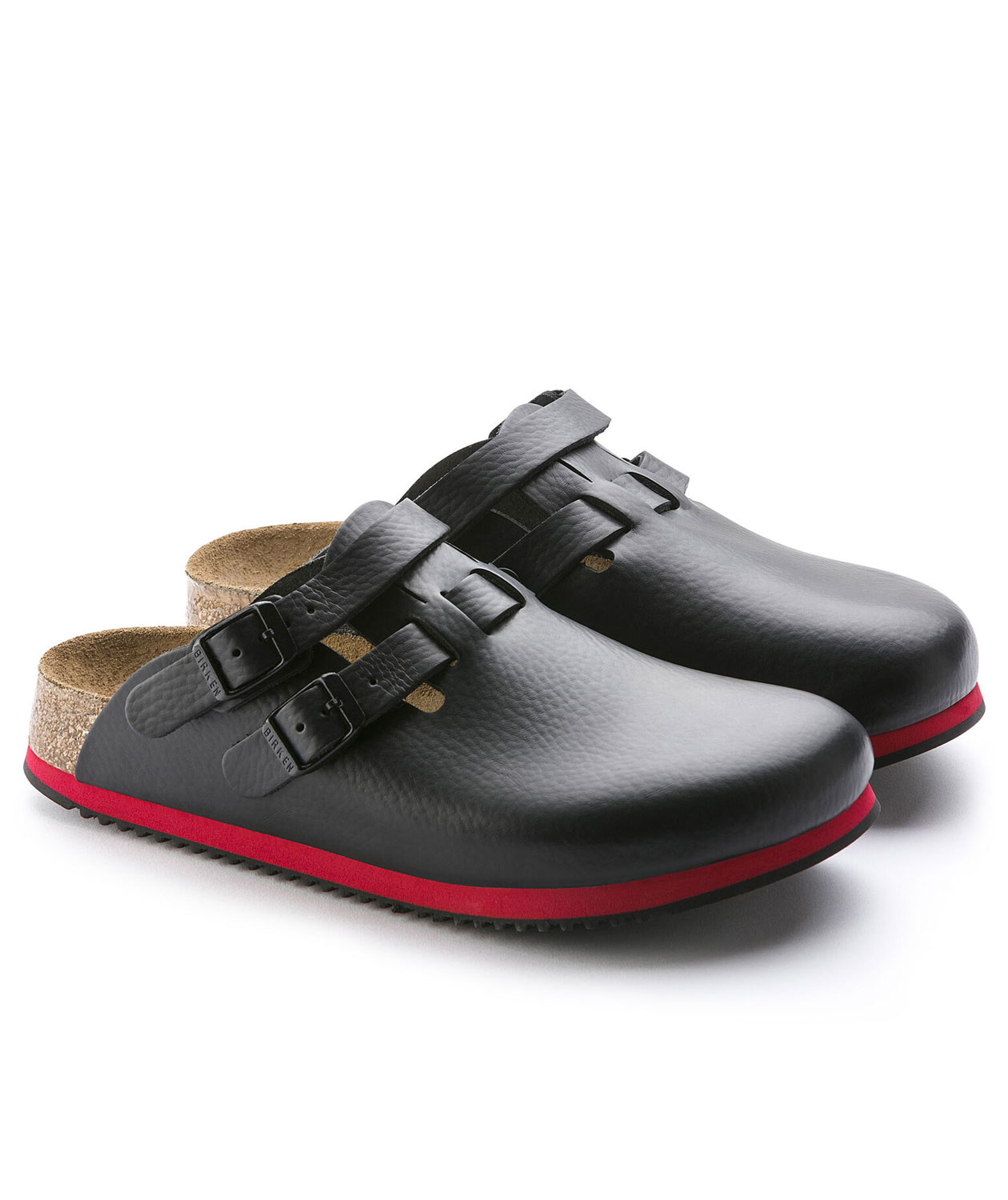 Birkenstock Kay SL Regular Fit Sandalen, Schwarz/Rot, large image number 13