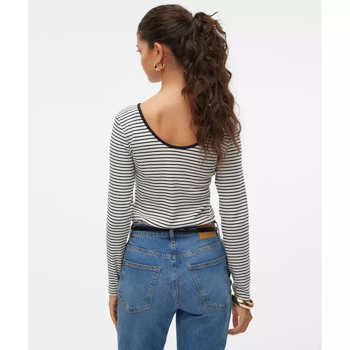Vero Moda VMCHLOE 2-way blus dam, Snow White, large image number 3