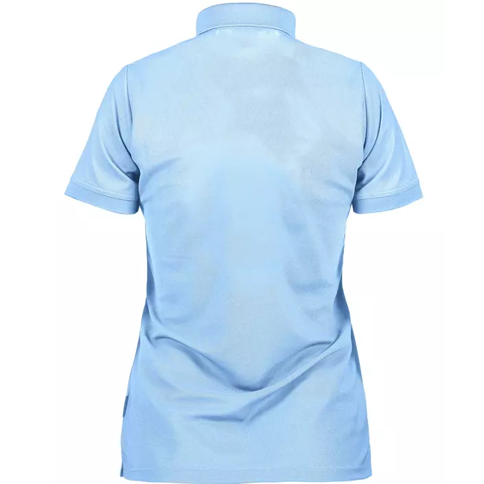 GEYSER women's functional polo shirt, Light Blue, large image number 2