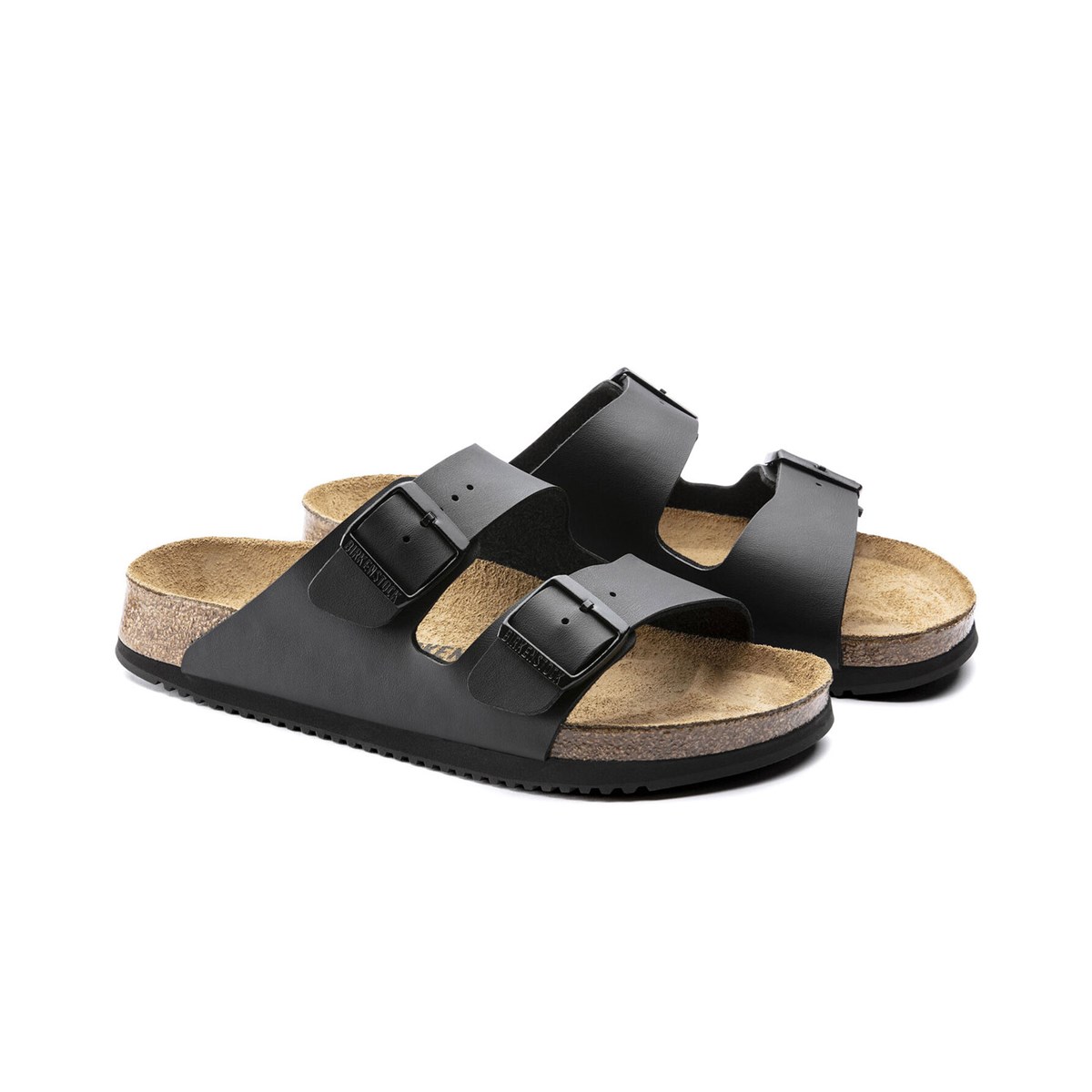 Birkenstock Arizona Regular Fit sandaler, Sort, large image number 3