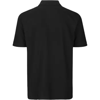 ID PRO Wear Polo T-skjorte med trykknapper, Svart