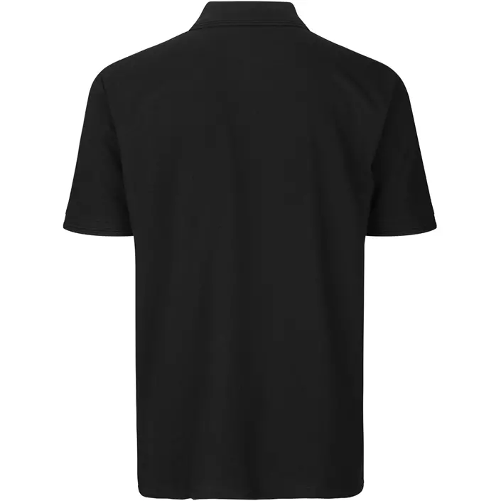 ID PRO Wear Polo T-shirt med trykknapper, Sort, large image number 1