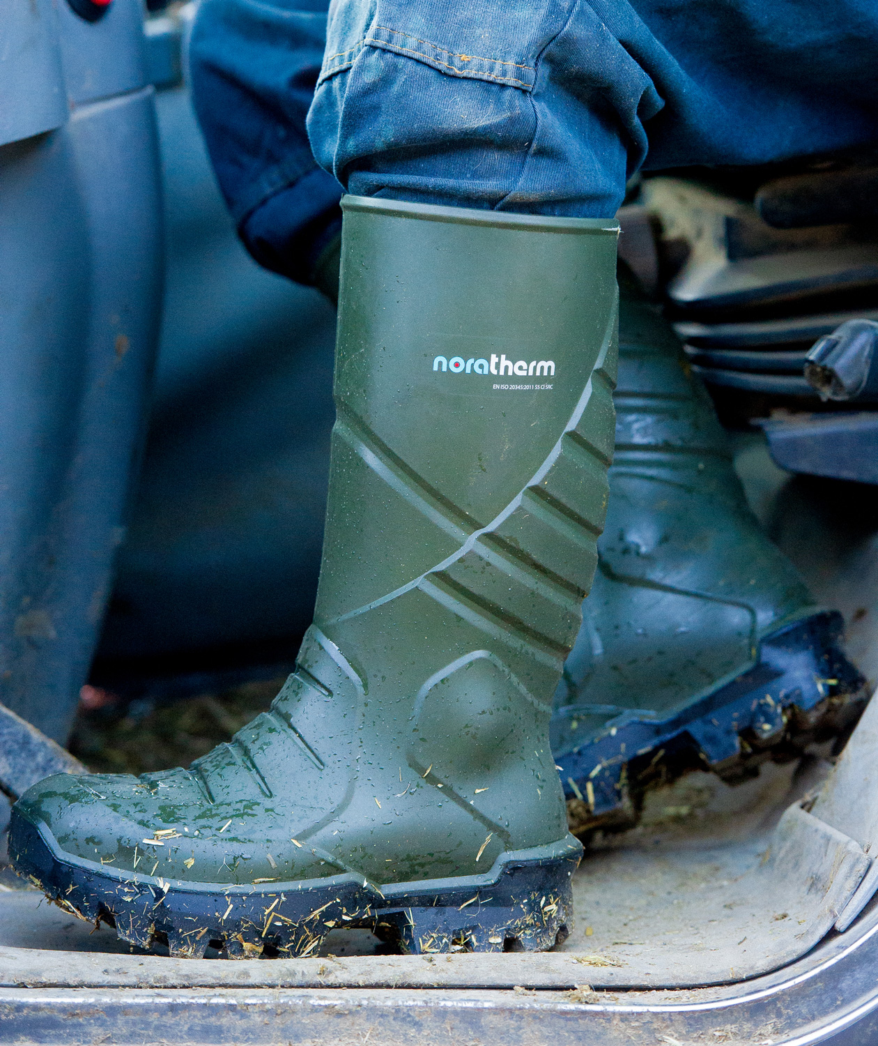 Nora Therm skyddsgummist&ouml;vlar S5, Gr&ouml;n, large image number 2