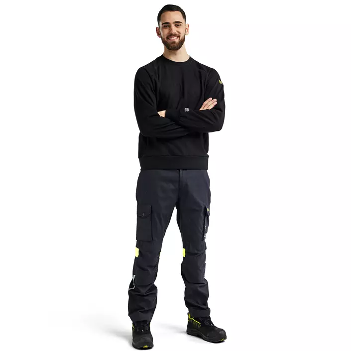 Blåkläder FR sweatshirt, Sort, large image number 1