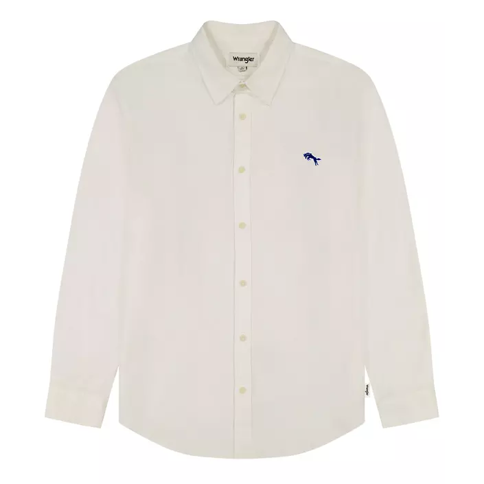 Wrangler Oxford skjorta, White, large image number 0