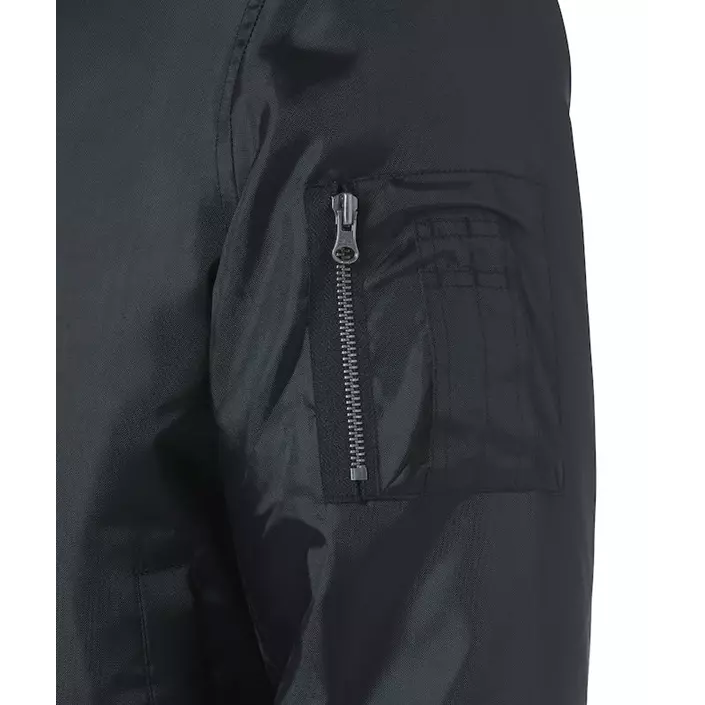 Clique bomber jacket, Black, large image number 3